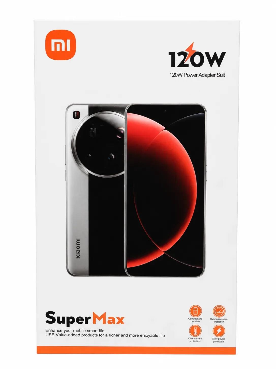 شارژر دیواری شیائومی 120w مدل (MDY_13_EZ) اورجینال چین + کابل