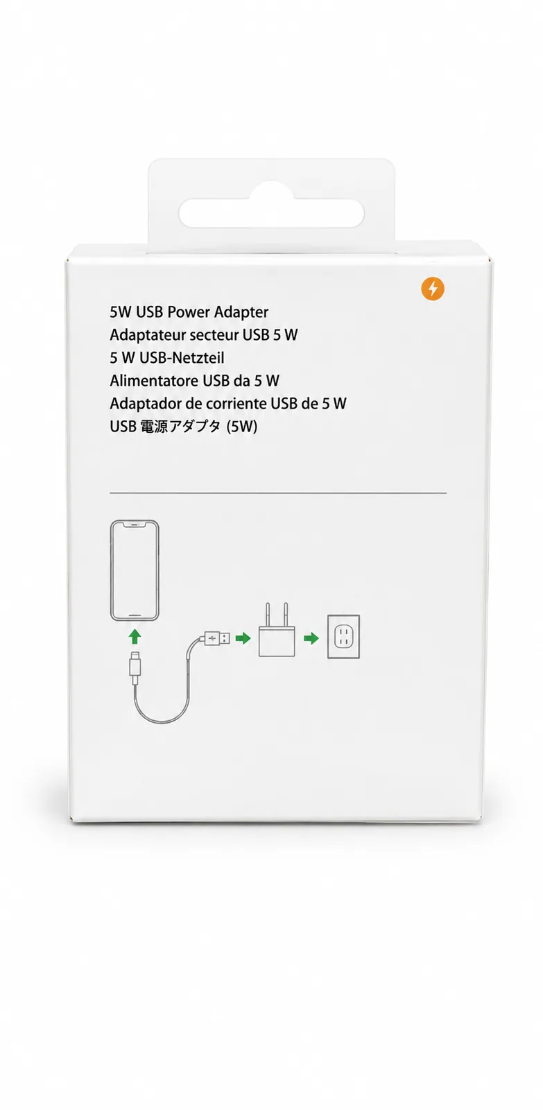 شارژر دیواری اپل 5w اورجینال چین