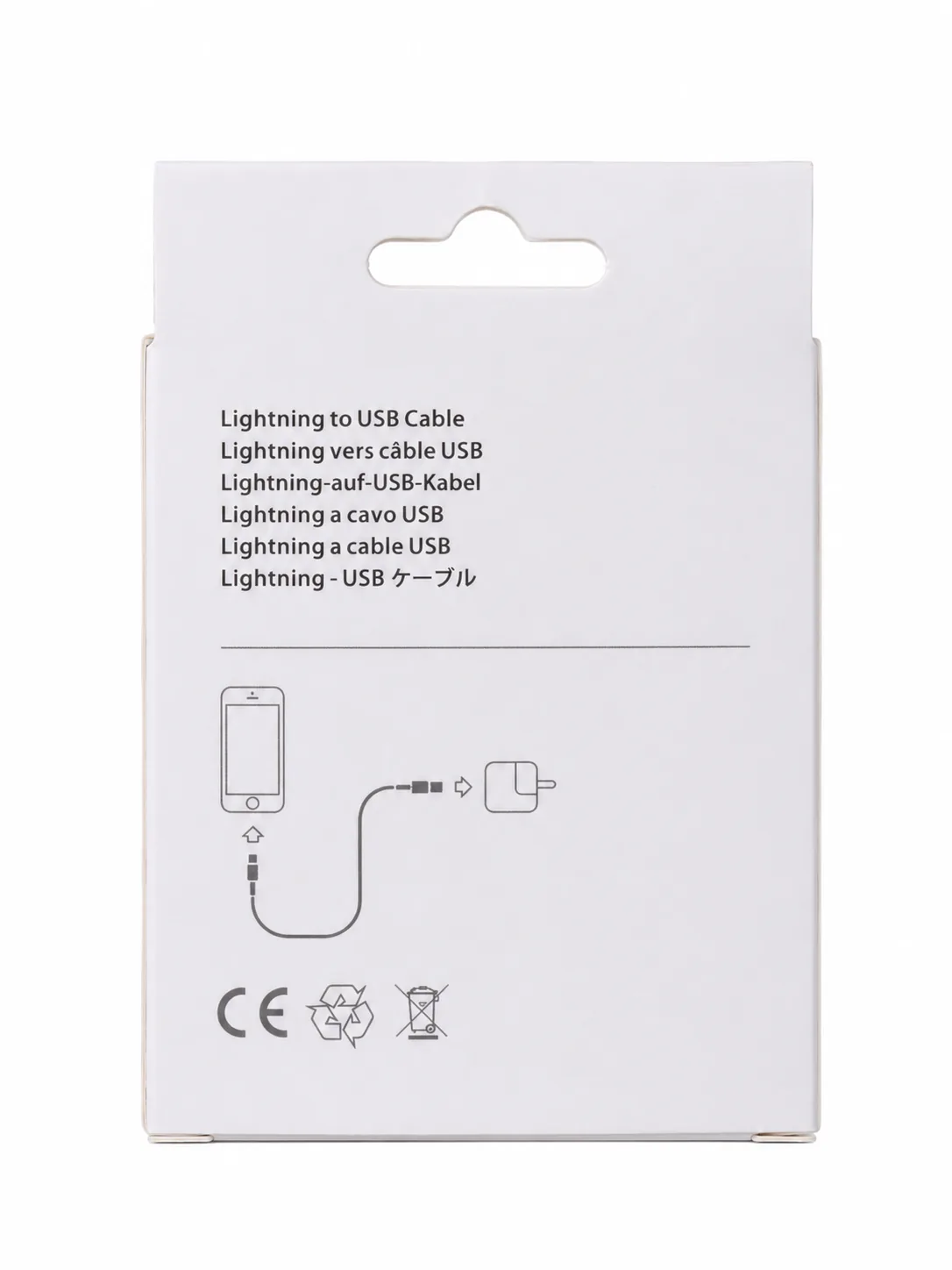 کابل آیفون 7/8 High Copy