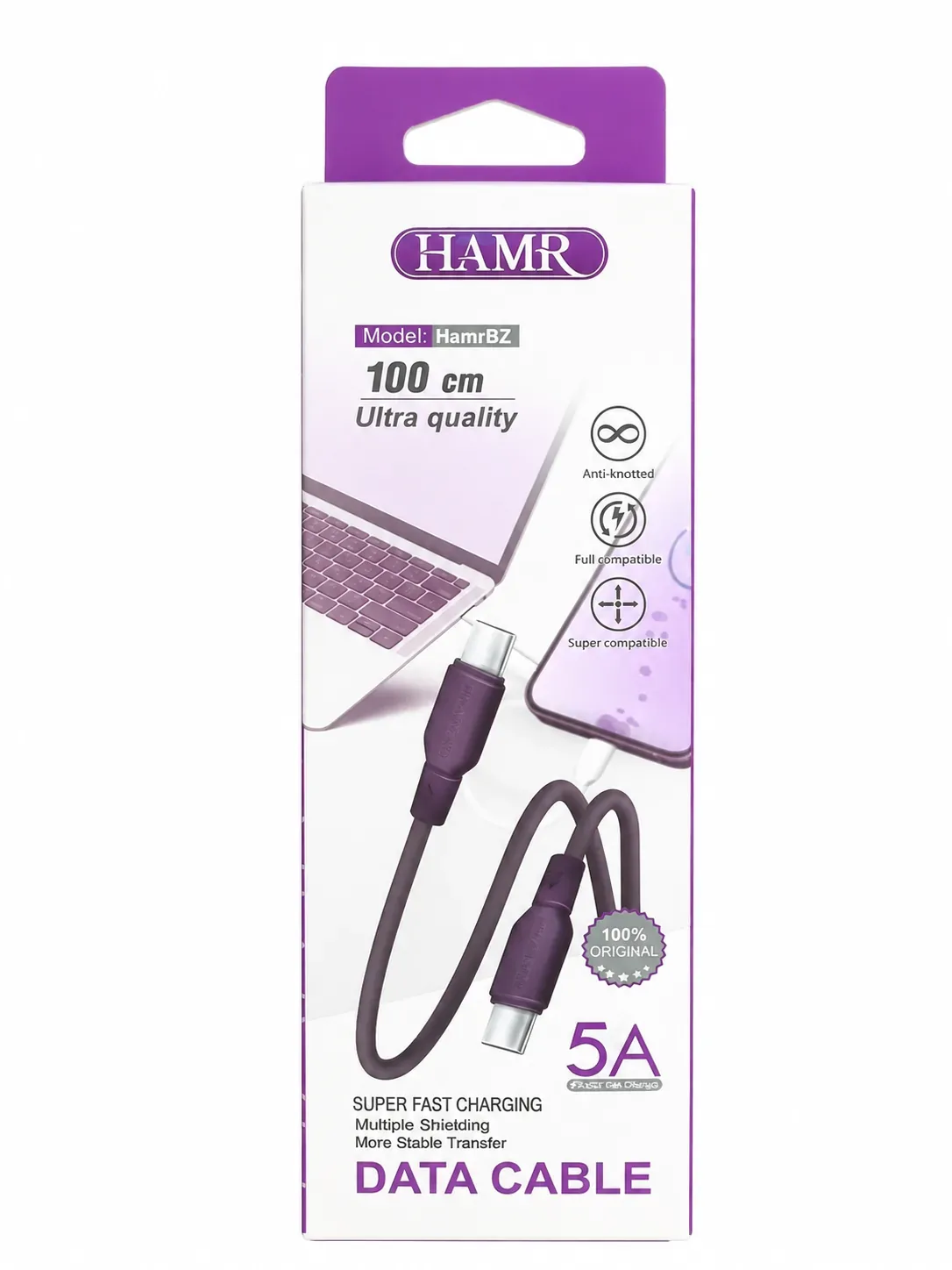 کابل HAMER دوسر Type C