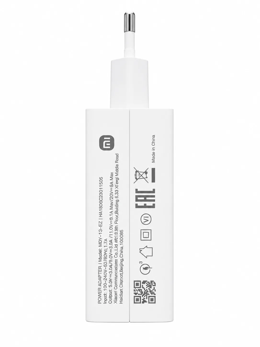 شارژر-دیواری-شیائومی-120w-اورجینال-چین-کابل