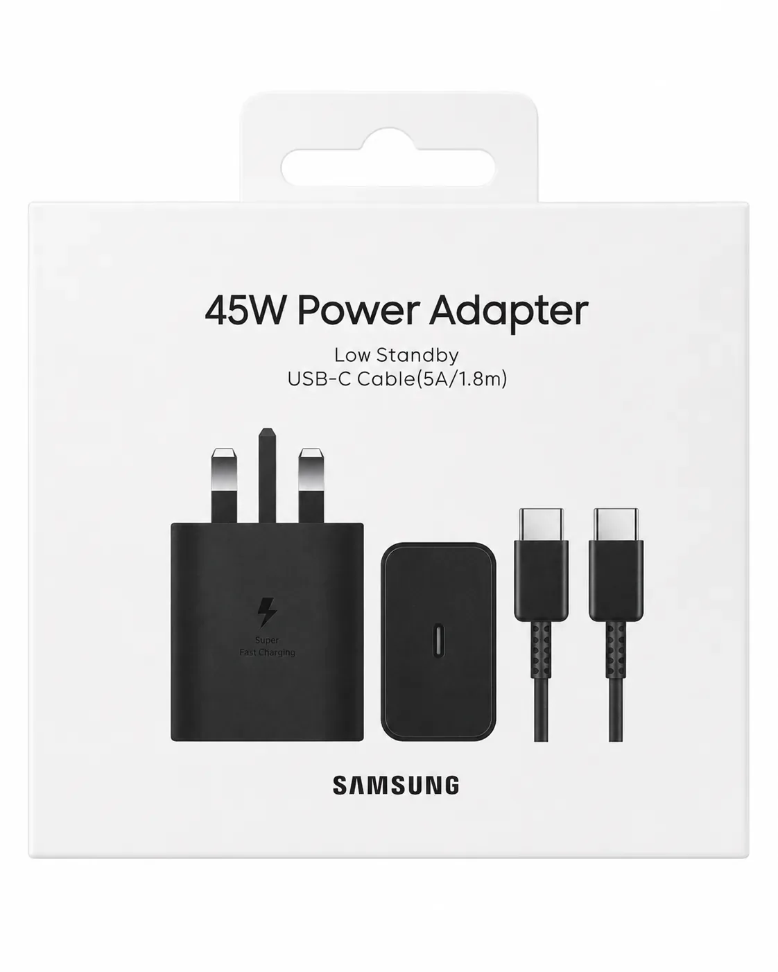 شارژر دیواری سامسونگ  45w + کابل 1.8متری مدل (EP_T4511) اورجینال چین