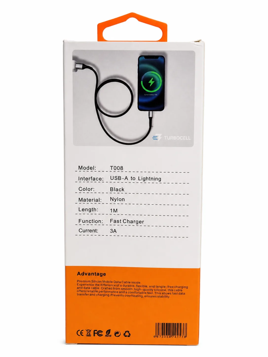 کابل Lightning Turbo Cell