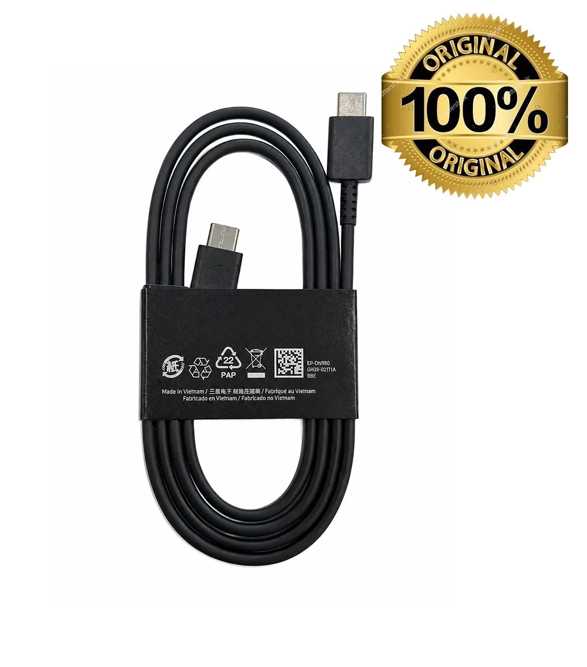 کابل سامسونگ دوسر Type C اورجینال %100 (سرکارتنی)
