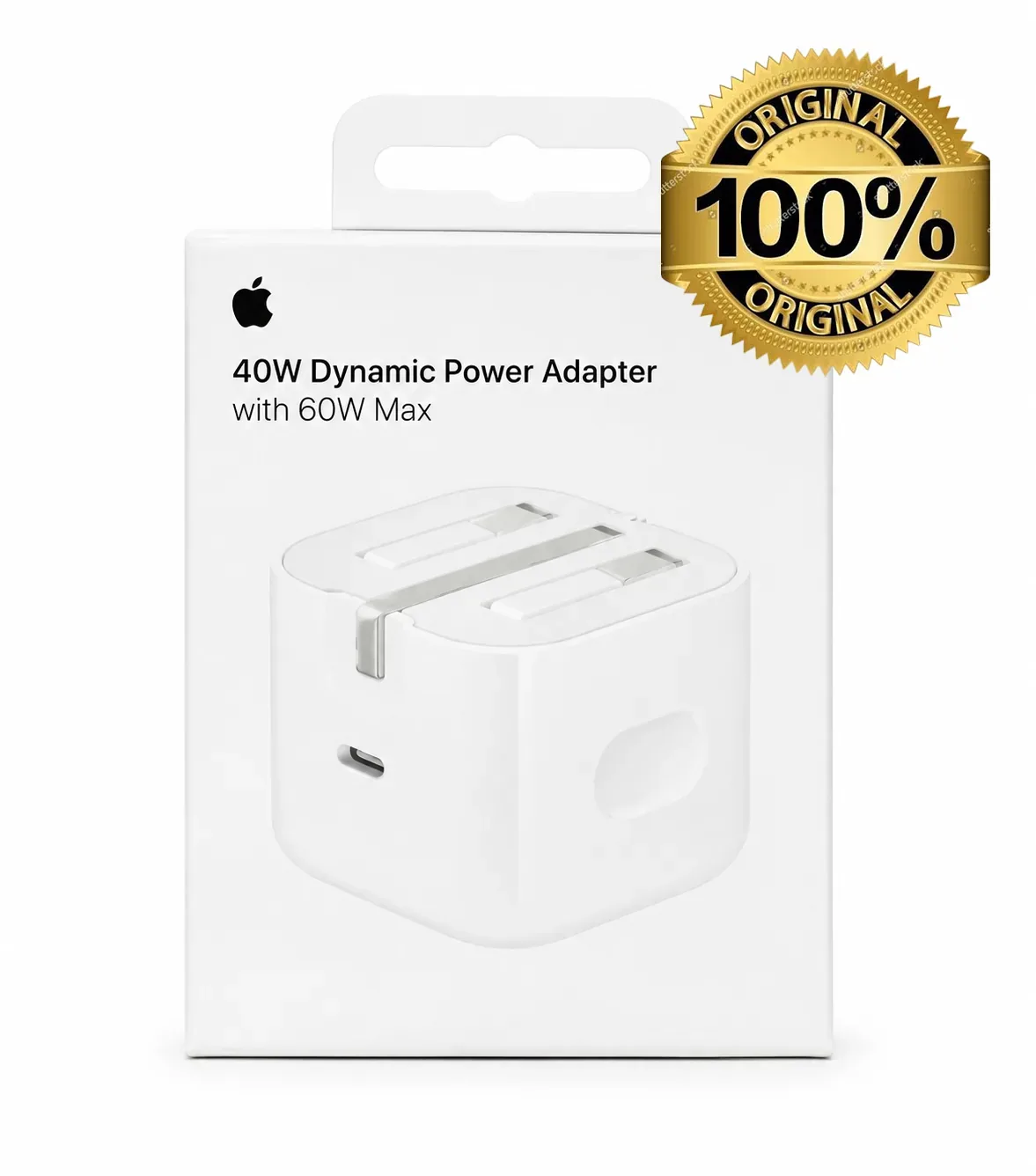 شارژر دیواری اپل مدل  40W Dynamic Power Adapter with 60W Max اورجینال %100