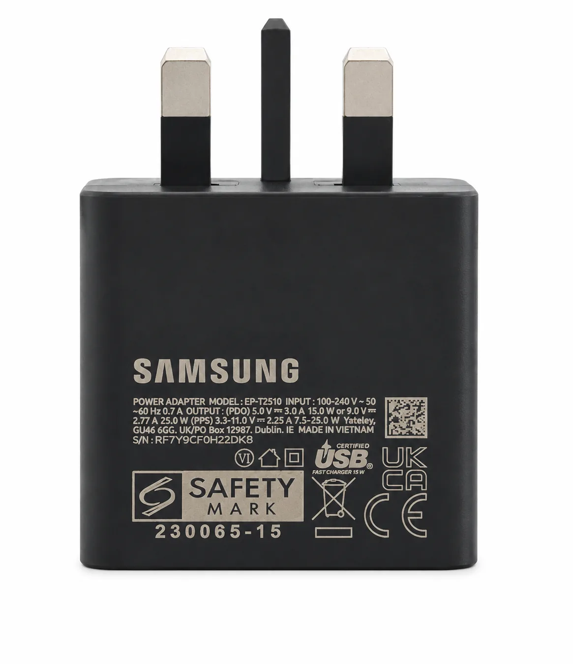 شارژر دیواری سامسونگ  25w اورجینال %100
