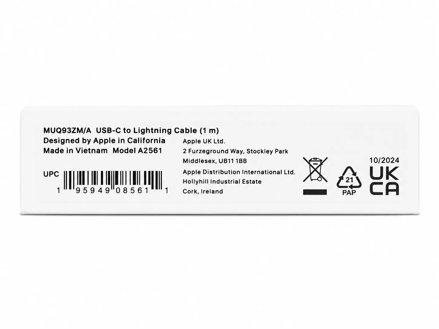 کابل آیفون High Copy Lightning- Type-C