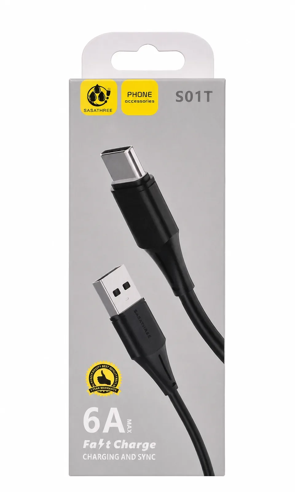 کابل Typre-C Sasatree S1T