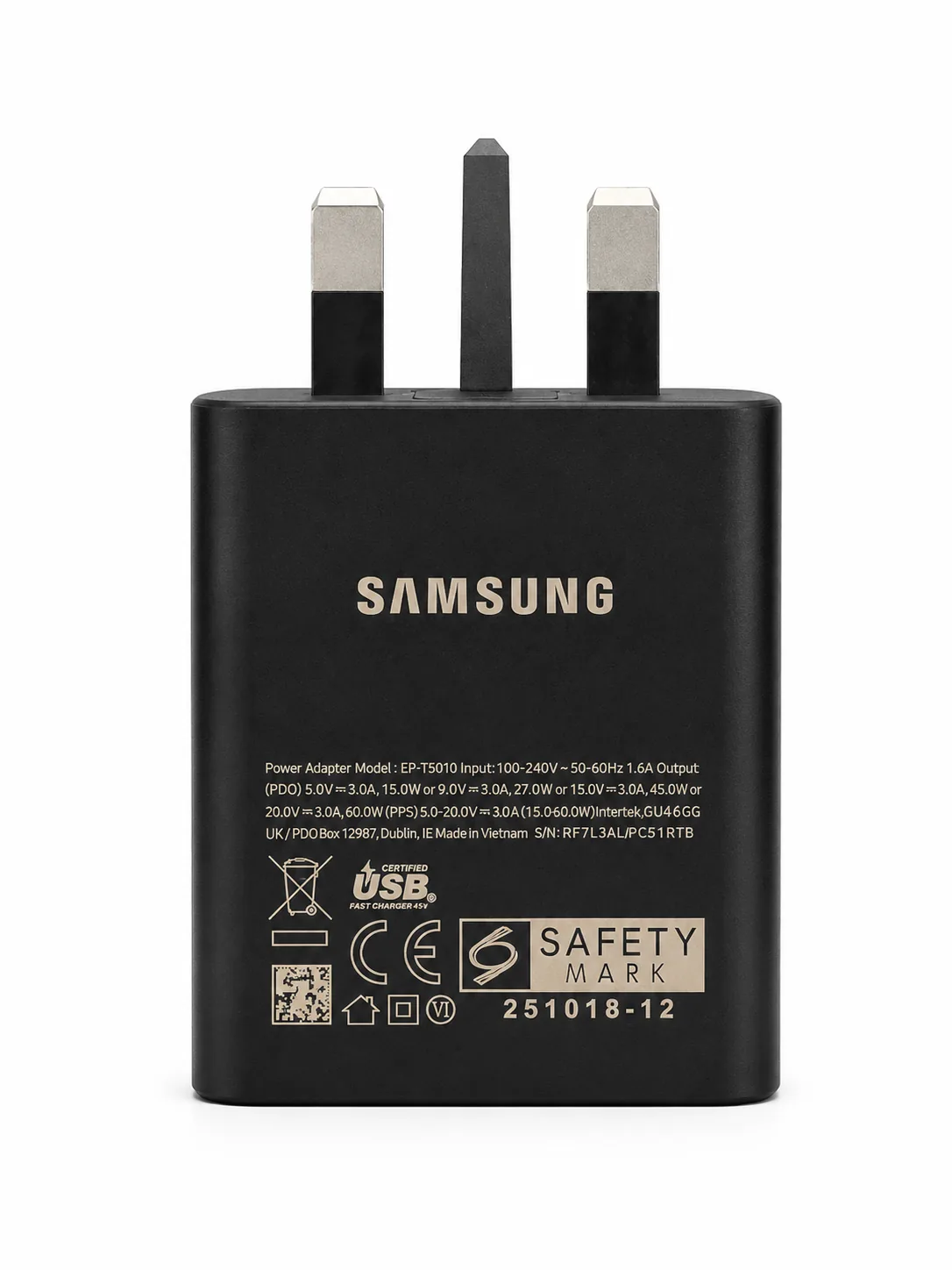 شارژر دیواری سامسونگ 60w اورجینال چین
