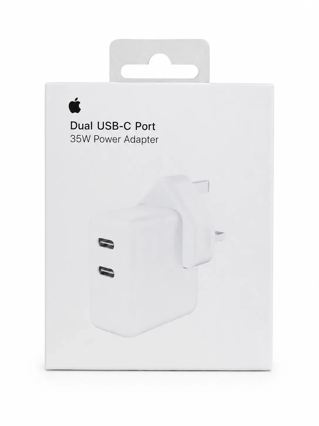 شارژر دیواری 35 وات اپل مدل Dual USB-C Port (های‌کپی)