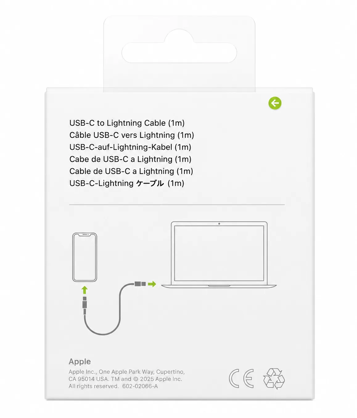 کابل آیفون Copy Lightning- Type-C
