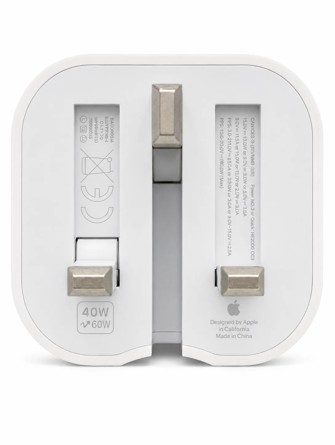 شارژر دیواری 40W اپل اوجینال چین