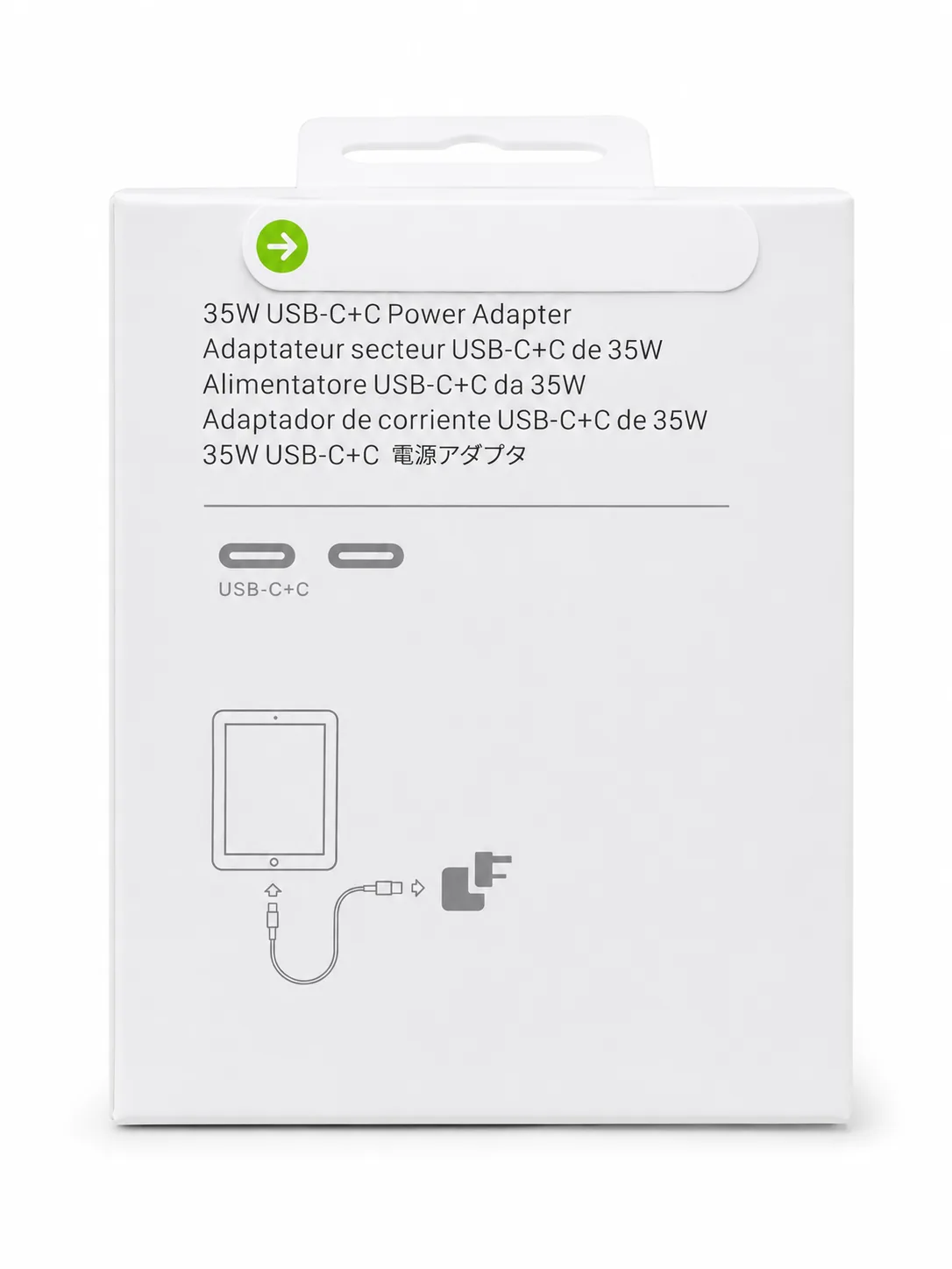 شارژر دیواری اپل 35w اورجینال چین